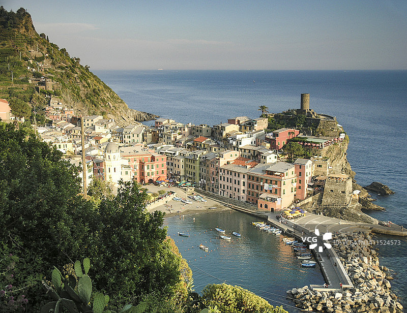 俯瞰韦尔纳萨图片素材