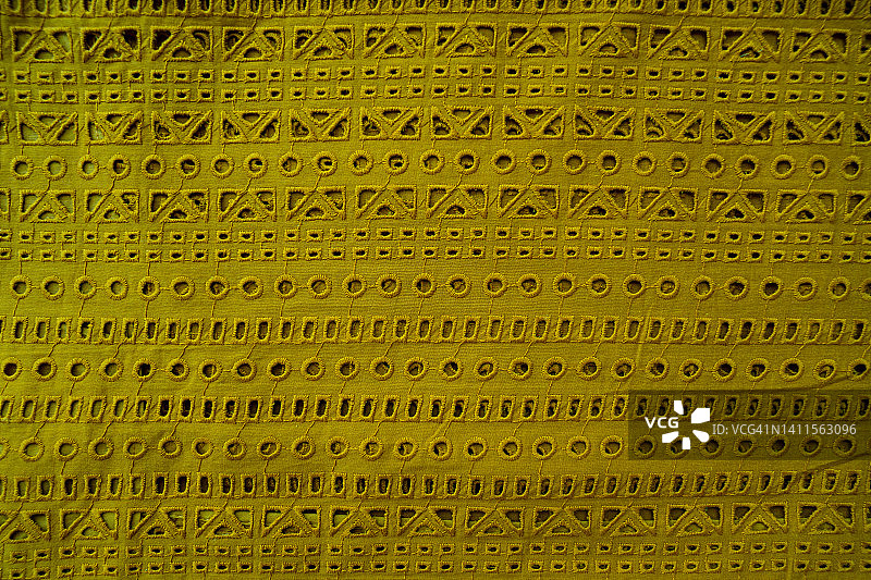 彩色蕾丝面料的特写图片素材