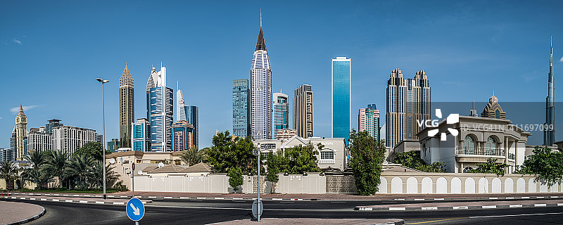 迪拜城市风光图片素材