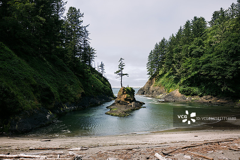 华盛顿州的死人湾图片素材