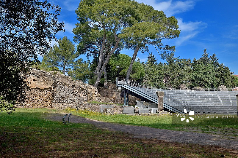 弗雷瑞斯古罗马剧院图片素材