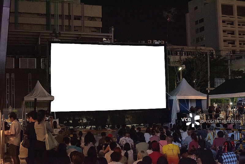 曼谷Klang Phang节免费电影放映活动图片素材