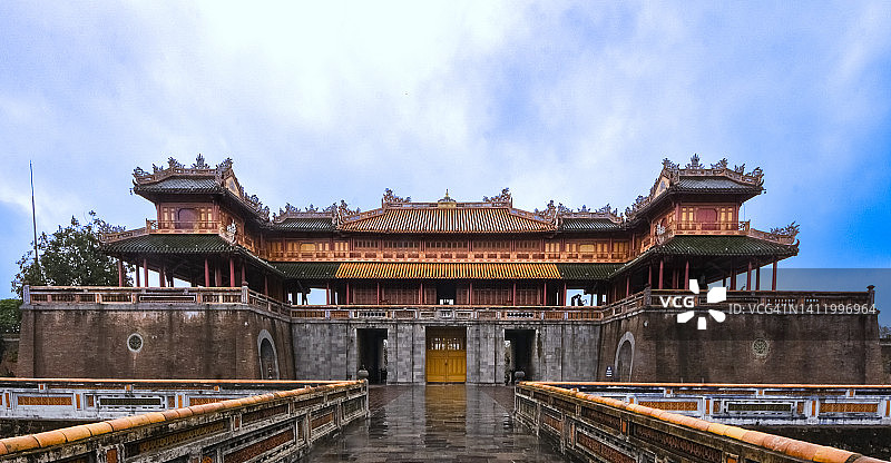 越南顺化皇城午门图片素材
