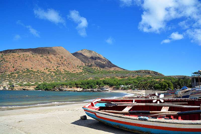 佛得角圣地亚哥塔拉法尔海滩图片素材