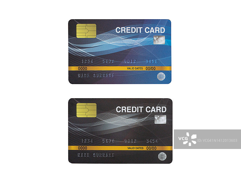信用卡模型样机设计图片素材