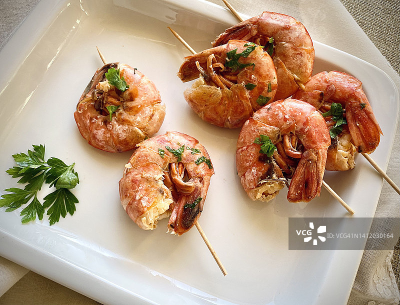 虾仁菜肴图片素材