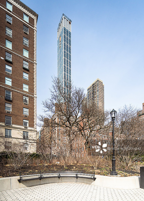 纽约现代住宅摩天大楼图片素材