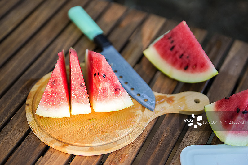 西瓜特写图片素材