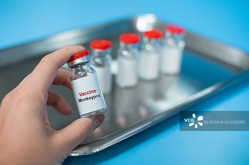 天花和猴痘疫苗图片素材