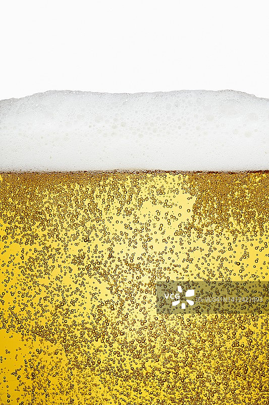 一杯窖藏啤酒（细节图）图片素材