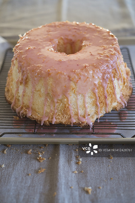 血橙釉天使蛋糕（美国）图片素材