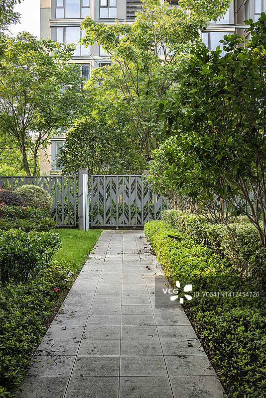 中国杭州的住宅区图片素材