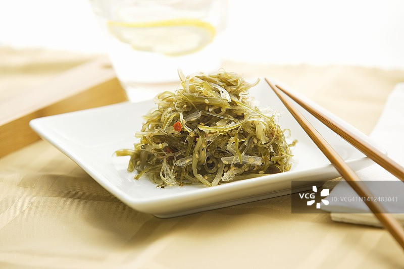 海藻沙拉图片素材