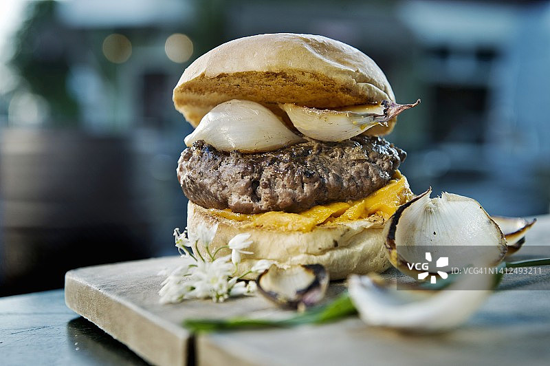 洋葱汉堡图片素材