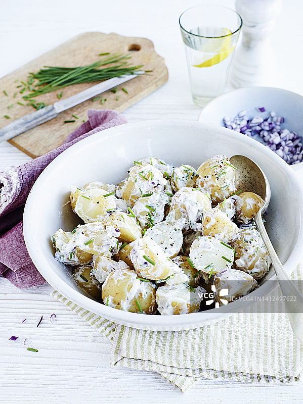 土豆沙拉图片素材