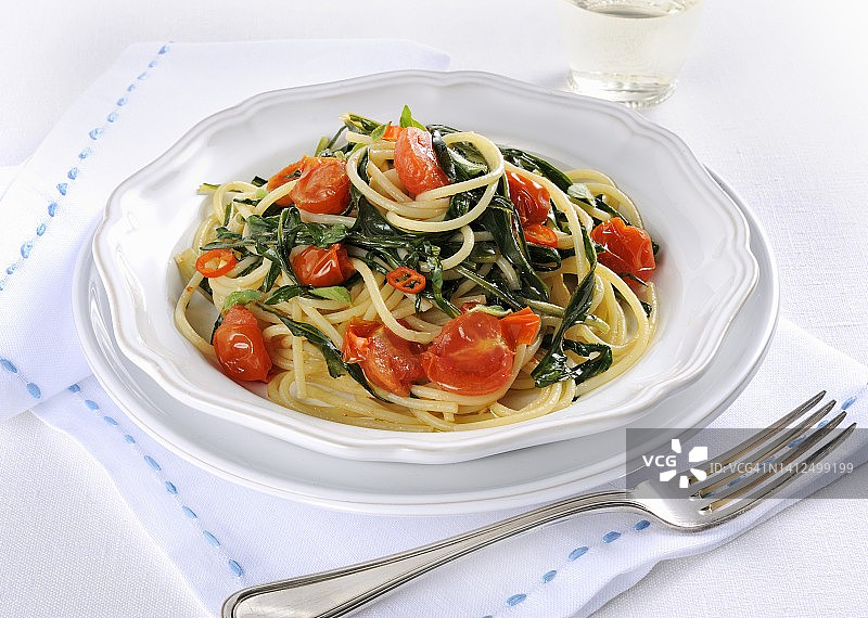 意式炒面图片素材