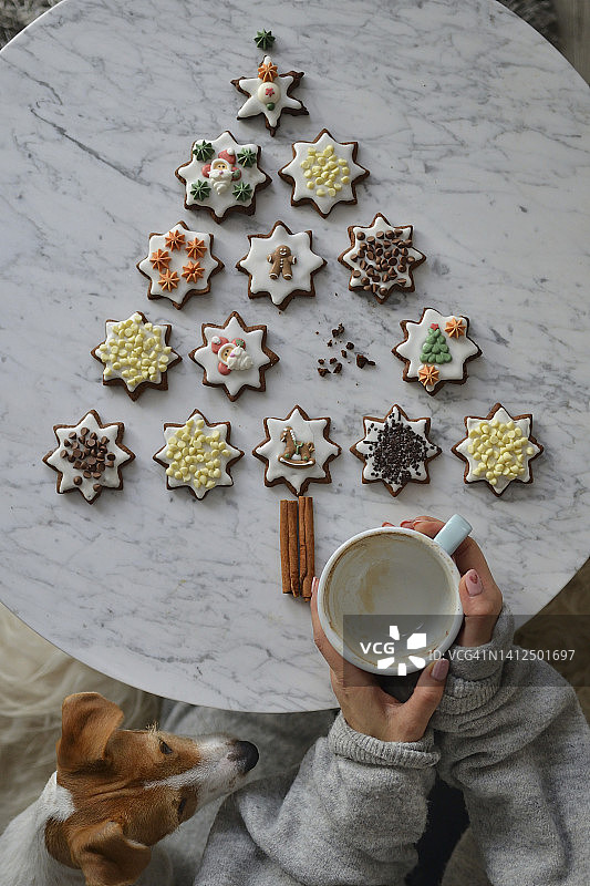 糖霜姜饼图片素材