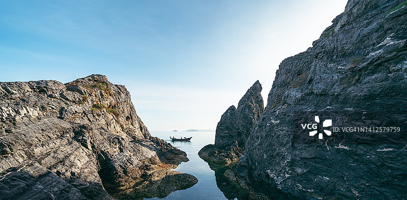 海边的悬崖图片素材