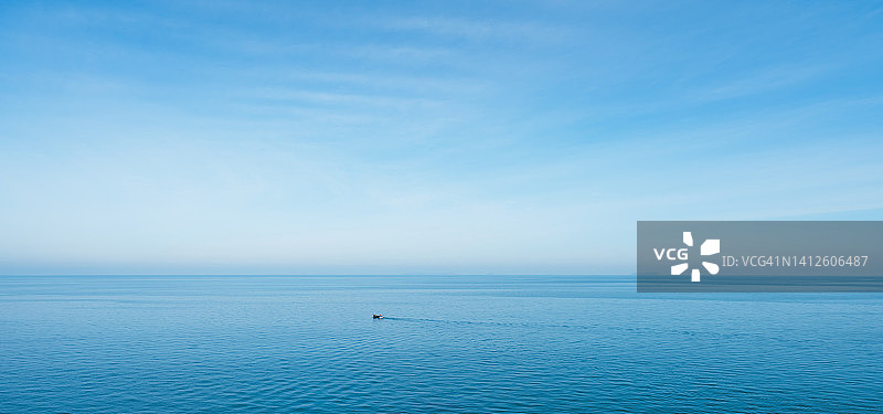 清晨海景图片素材