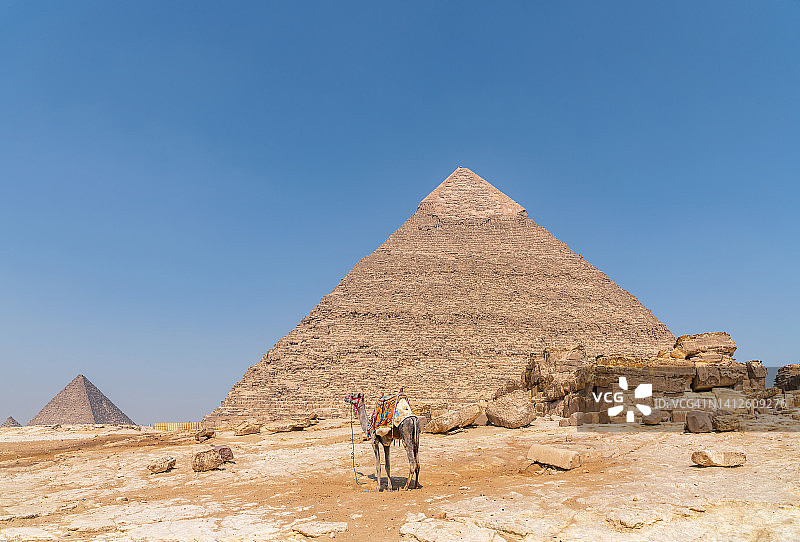 埃及吉萨金字塔图片素材
