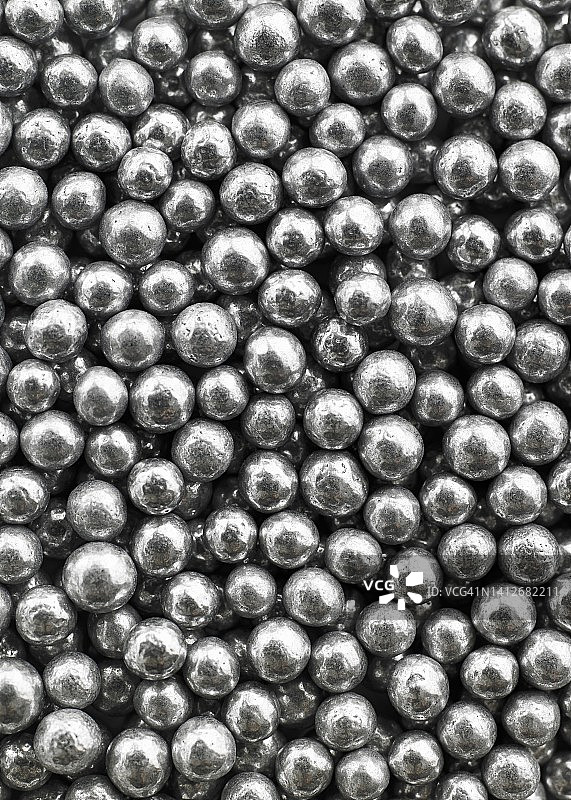 可食用银珍珠图片素材
