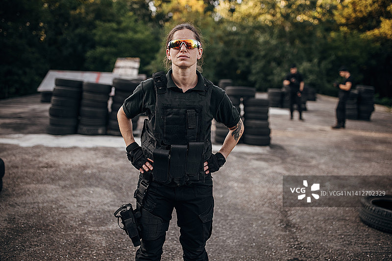 特警队士兵图片素材