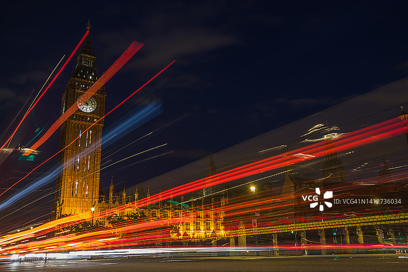 议会广场的车流图片素材