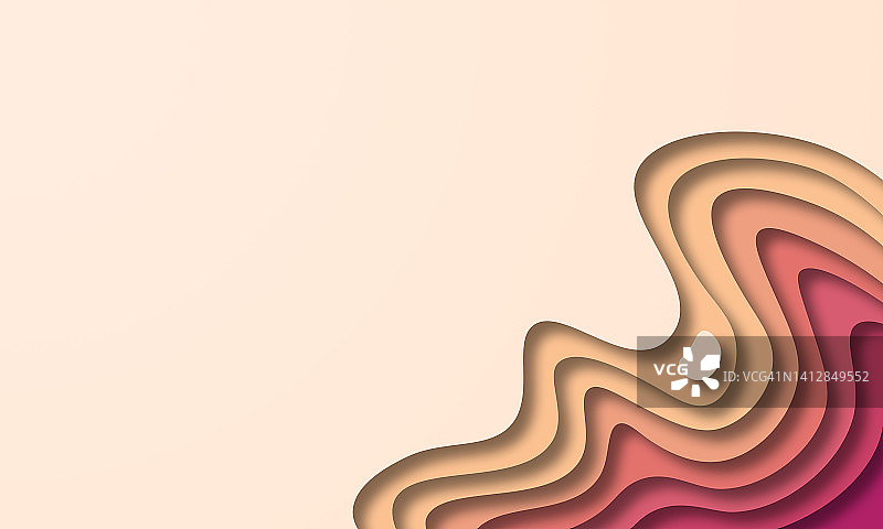 柔和火焰剪纸抽象背景图片素材