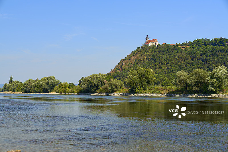 巴伐利亚州博根山的多瑙河图片素材