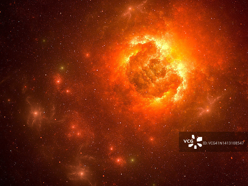 爆炸-数字抽象艺术图片素材