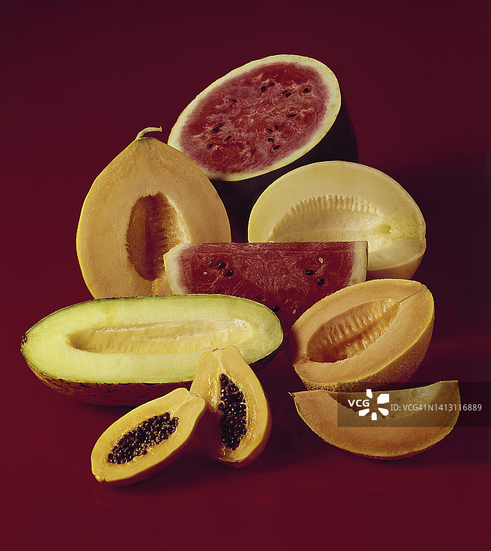 甜瓜与木瓜图片素材