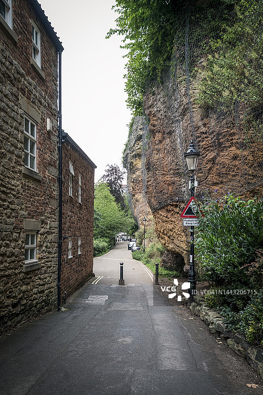 克纳雷斯伯勒街道一景图片素材