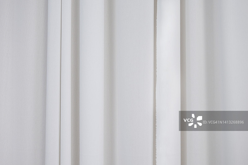 白色窗帘背景图片素材
