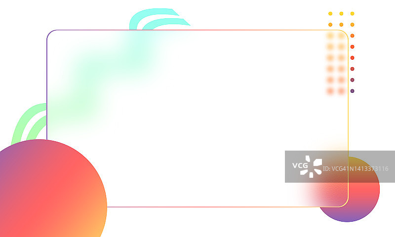 抽象玻璃变形背景图片素材