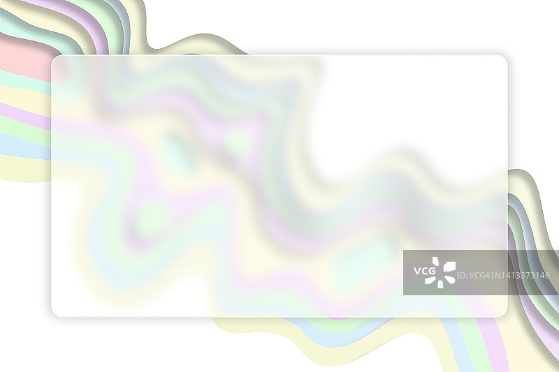切割纸风格玻璃渐变抽象背景图片素材