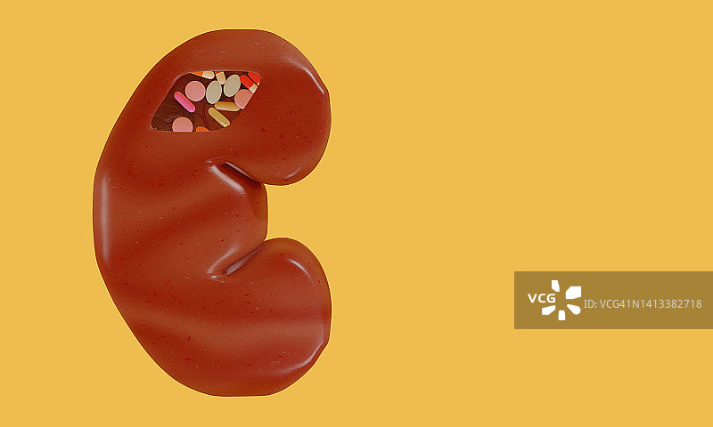 无人癌症概念图图片素材