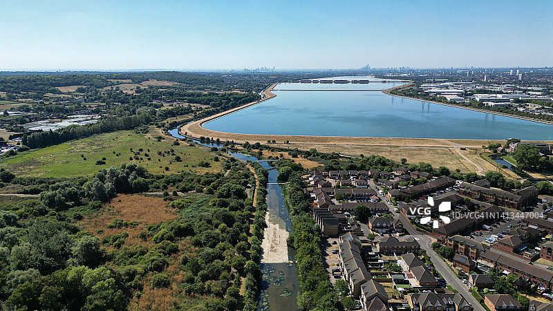 伦敦水库图片素材