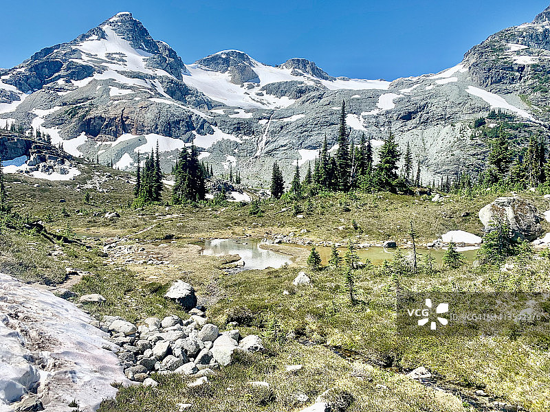 信号湖图片素材