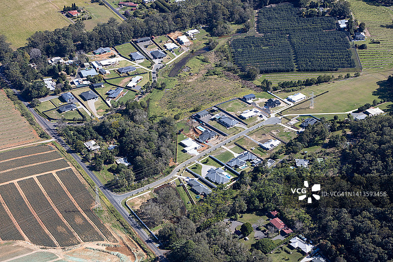 阳光海岸南部航拍影像图片素材