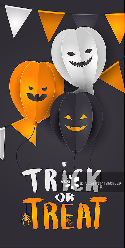 万圣节快乐banner设计模板图片素材