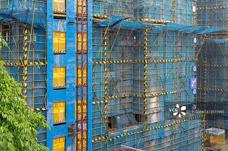 城市施工现场图片素材