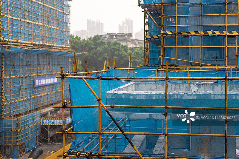城市施工现场图片素材