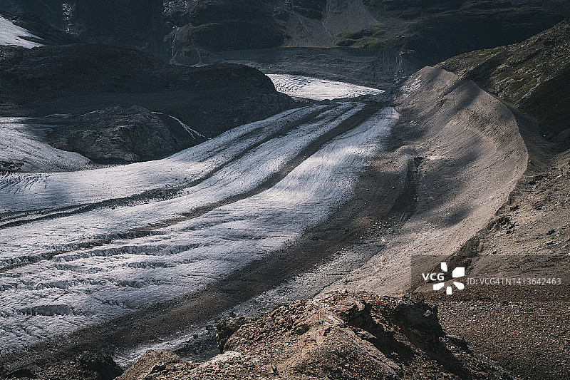 冰川末端图片素材
