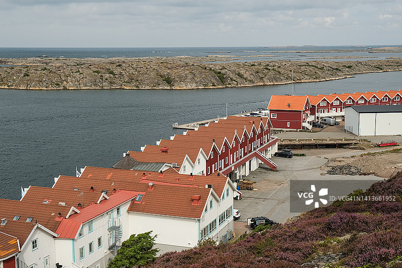 夏季西海岸斯莫根社区风光图片素材
