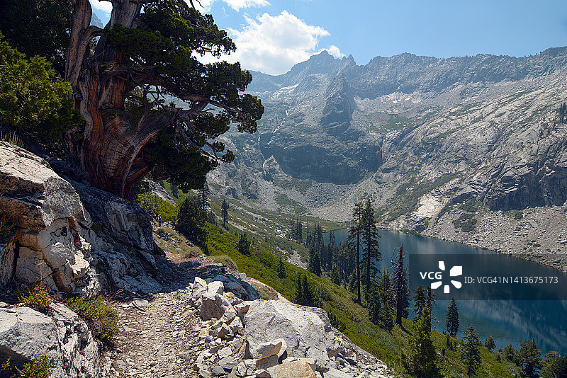 美丽的高塞拉山径图片素材