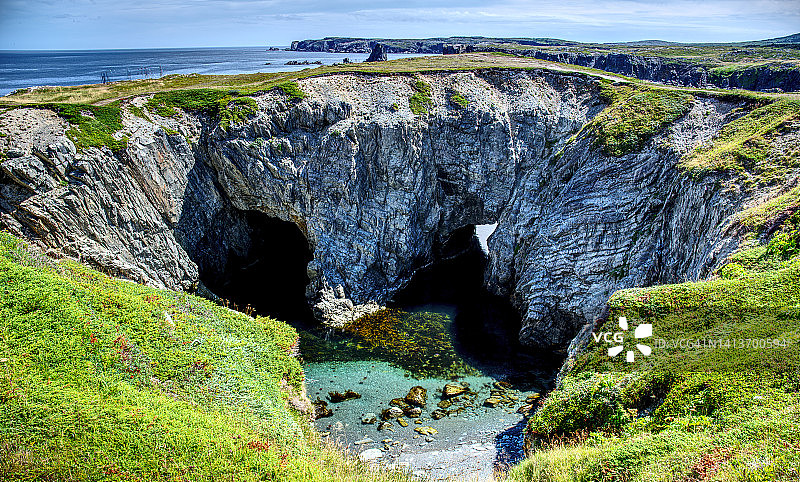 纽芬兰博纳维斯塔海角的地牢图片素材