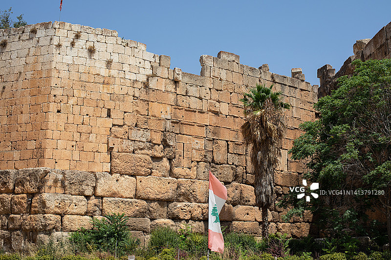 黎巴嫩巴尔贝克罗马遗址图片素材