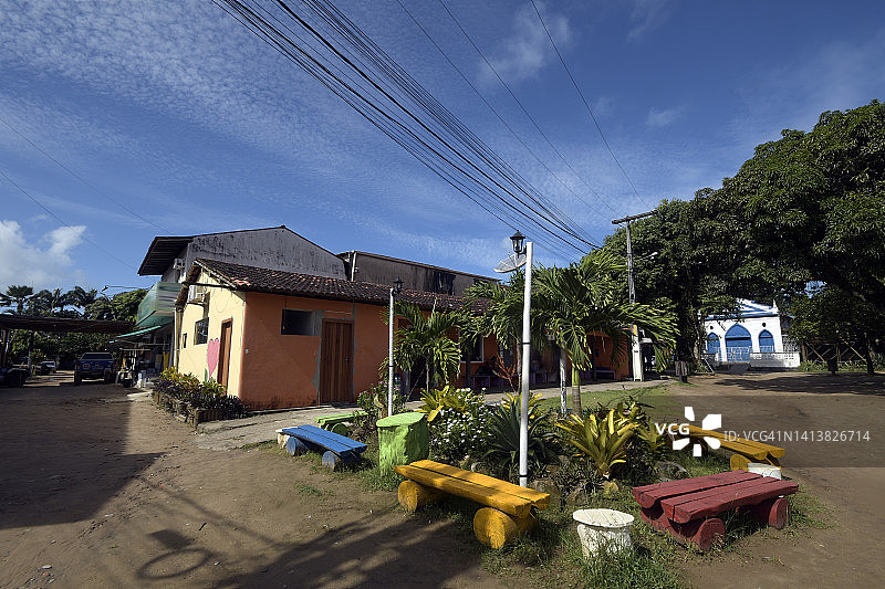 巴西巴伊亚马拉乌半岛巴拉格兰德图片素材