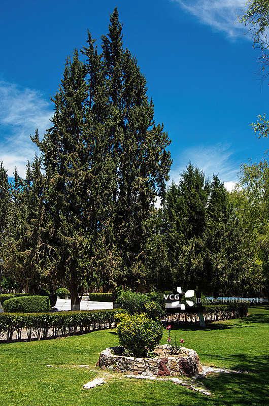 墨西哥克雷塔罗特基斯基亚潘拉皮拉公园图片素材