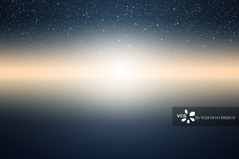 抽象星球日出图片素材